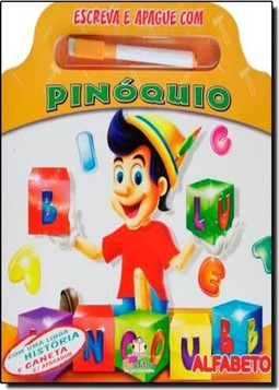 Escreva E Apague Com Pinoquio - Alfabeto