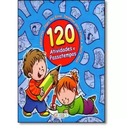 120 Atividades E Passatempos - Azul
