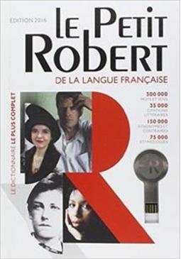 PETITE ROBERT LANGUE FRANÇAISE 2016