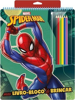 MEU LIVRO-BLOCO DE BRINCAR HOMEM-ARANHA