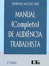 MANUAL COMPLETO DE AUDIENCIA TRABALHISTA