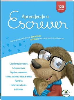 Aprendendo a escrever (Azul)