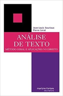 Análise de texto: método geral e aplicações no direito