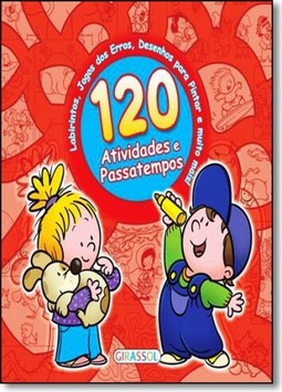120 Atividades E Passatempo - Vermelho