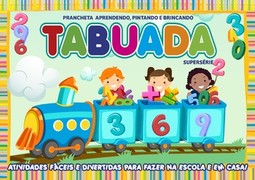 Aprendendo, pintando e brincando: tabuada - Supersérie