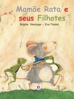 Mamãe rata e seus filhotes