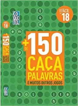 LIVRO COQUETEL + 150 CAÇAS E MAIS OUTROS JOGOS