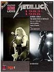 Metallica 1983-1988: Guitar Legendary Licks - Importado