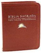 Bíblia Sagrada NVI Capa de Luxo Vinho - Bolso