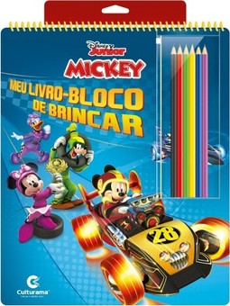 MEU LIVRO-BLOCO DE BRINCAR MICKEY