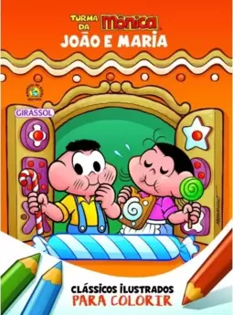 Turma da Mônica Clássicos Ilustrados para Colorir