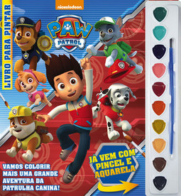Patrulha canina - Livro para pintar