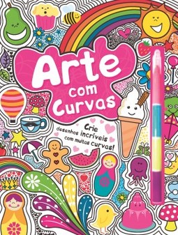 Arte com curvas: crie desenhos incríveis com muitas curvas!