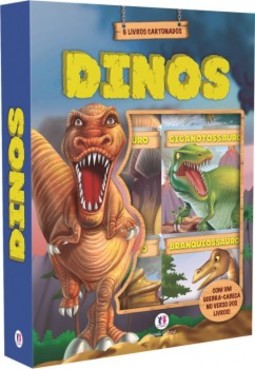 Dinos: 6 livros cartonados