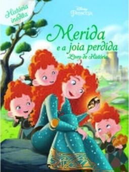 Merida e a joia perdida: livro de história