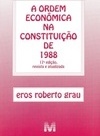 A ORDEM ECONOMICA NA CONSTITUICAO DE 1988