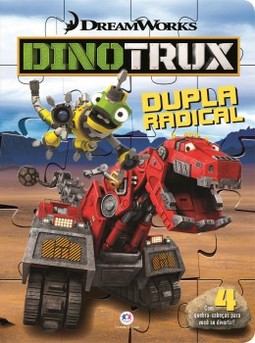 Dinotrux: dupla radical - Com 4 quebra-cabeças para você se divertir!