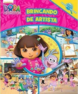 Dora, a Aventureira: brincando de artista