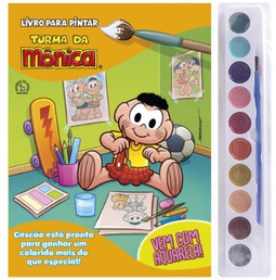 Turma da Mônica - Livro para pintar: Cascão