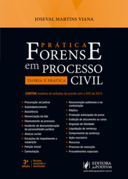 Prática forense em processo civil: teoria e prática