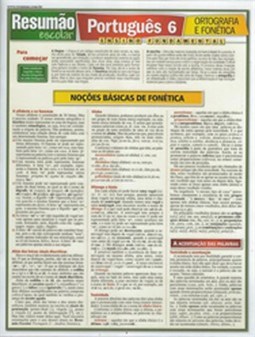 RESUMAO - PORTUGUES 6 - ORTOGRAFIA E FONETICA