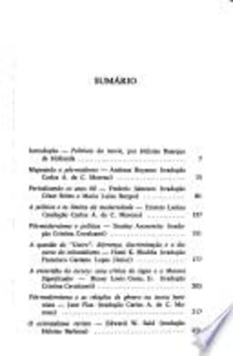 Pos-Modernismo E Politica