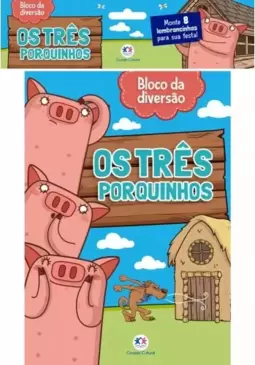 Os três porquinhos - Lembrancinha de festa