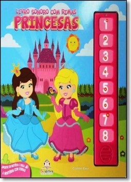 Livro Sonoro Com Rimas - Princesas