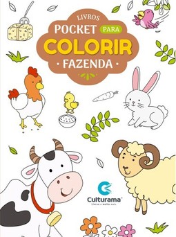 POCKET PARA COLORIR - FAZENDA