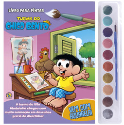 Turma da Mônica - Livro para pintar: Chico Bento