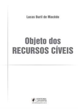 Objeto dos recursos cíveis