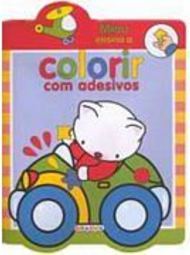 Miau Ensina a Colorir com Adesivos