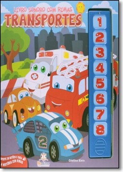 Livro Sonoro Com Rimas - Transportes