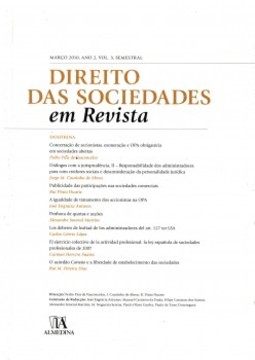 Direito das sociedades em revista: ano 2 (março 2010)