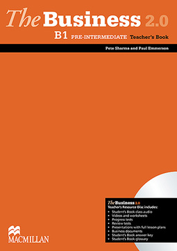 The Business 2.0 Teacher's Book With Resource CD-Pre-Int.