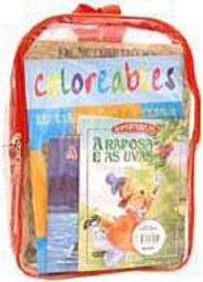 Mochila + 4 livros + Brinde