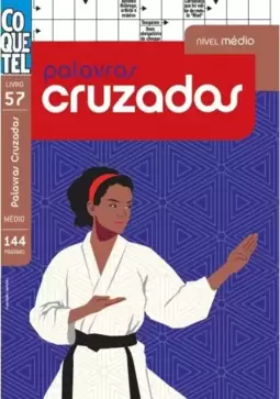 LIVRO COQUETEL PALAVRAS CRUZADAS MÉDIO 57