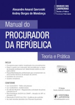 Manual do Procurador da República (Manuais das Carreiras)