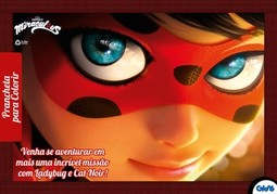 Miraculous Ladybug: prancheta para colorir