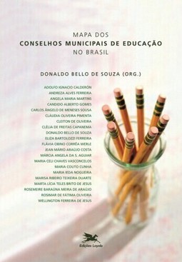 Mapa dos conselhos municipais de educação no Brasil