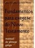 Fundamentos para Exegese do Novo Testamento: Manual de Sintaxe Grega