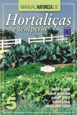 Manual natureza de hortaliças e temperos