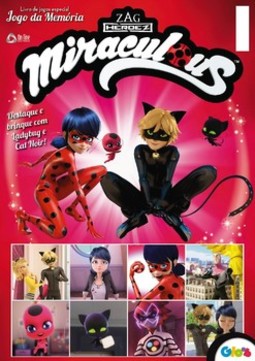 Miraculous Ladybug: livro de jogos especial - Jogo da memória