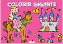 Colorir Gigante: Rosa