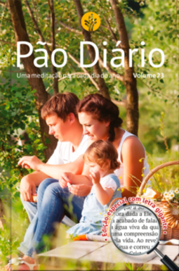 Pão diário: uma meditação para cada dia do ano - Letra gigante - Família