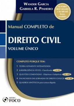 Manual completo de direito civil: Volume único