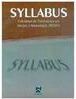 Syllabus: Coletânea de Publicação em Alergia e Imunologia 2003/04