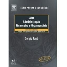 AFO: Adminitração Financeira e Orçamentária