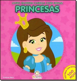 Livro Quebra-Cabeça com Rimas. Princesas
