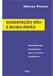 Dissertação Não é Bicho-Papão